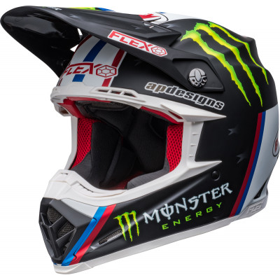 Casque motocross Bell Moto-9S FLEX Claw noir blanc