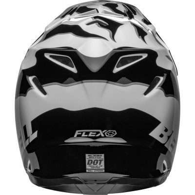 Casque BELL Moto-9s Flex Claw - Noir/Blanc