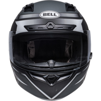 Casque BELL Qualifier DLX - Raiser Noir Mat/Blanc