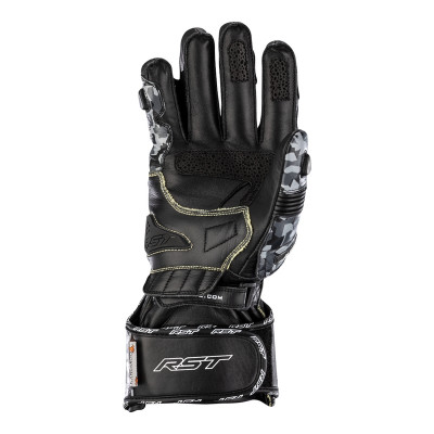 Gants RST Tractech Evo 4 cuir gris camo/noir taille L