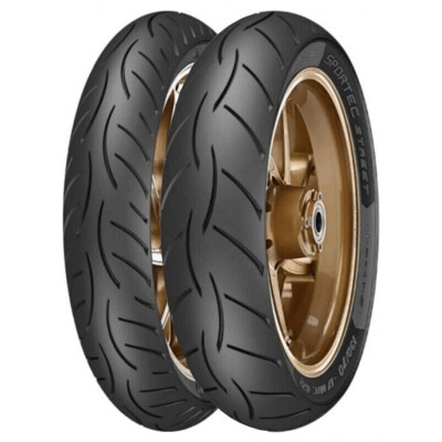 Pneu METZELER SPORTEC STREET 2 (F/R) Reinf 80/80-14 M/C 43S TL