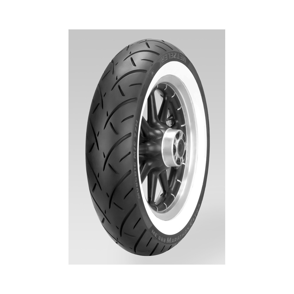 Pneu METZELER ME 888 Marathon Ultra WW Flancs Blancs 140/90 B 16 M/C 77H TL