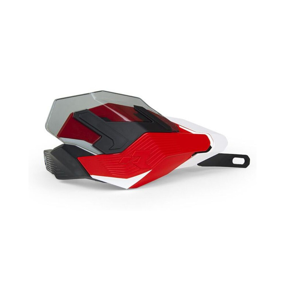Protèges-mains RACETECH HP3 Adventure rouge/blanc