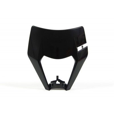 Plastique de plaque phare RACETECH noir KTM EXC