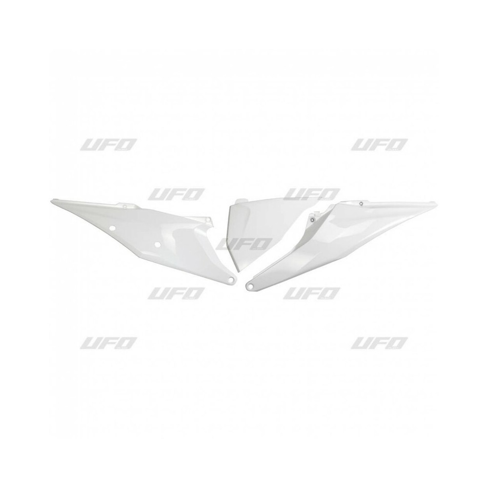 Plaques latérales UFO blanc KTM EXC/SX/EXC-F/SX-F