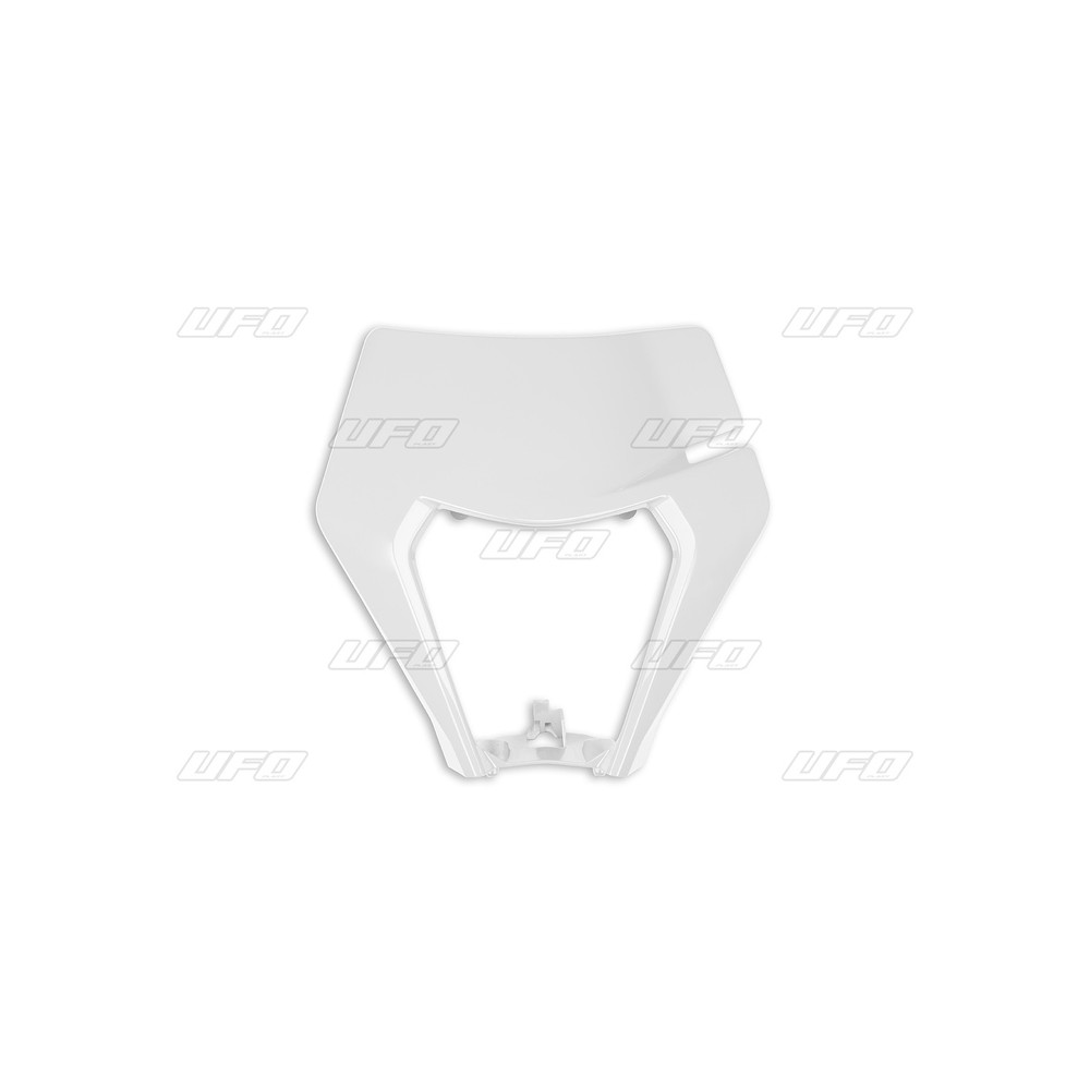 Plaque numéro frontale UFO blanc KTM EXC/EXC-F