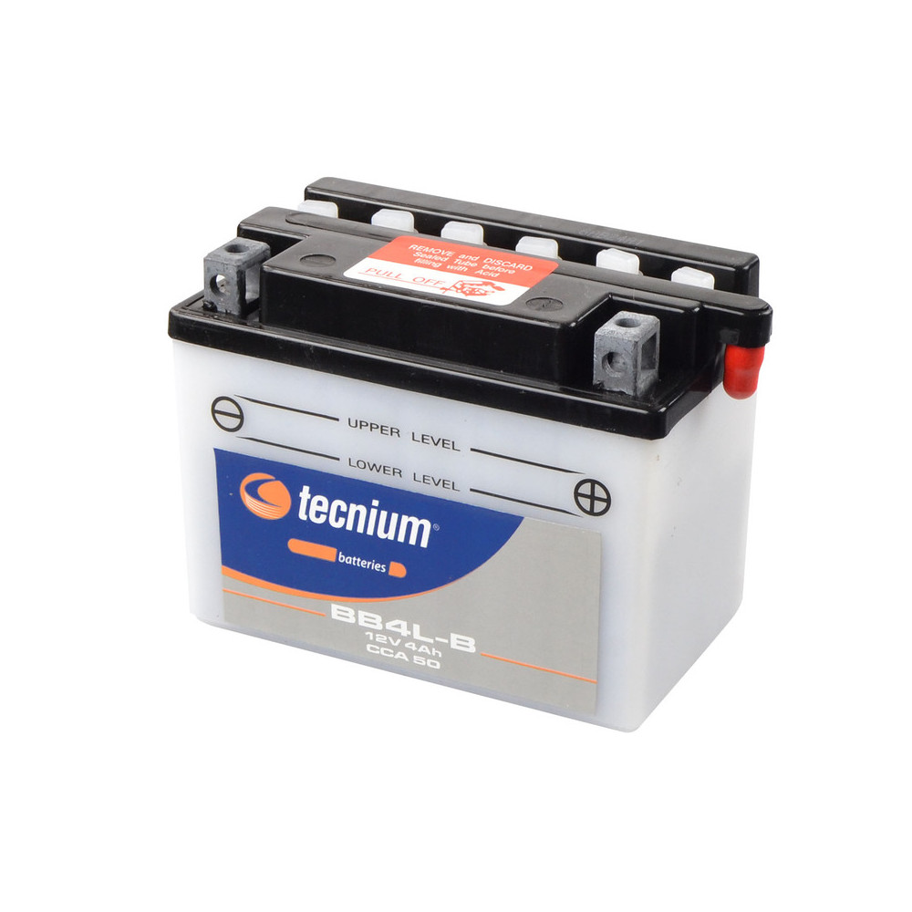 Batterie TECNIUM conventionnelle avec pack acide - BB4L-B