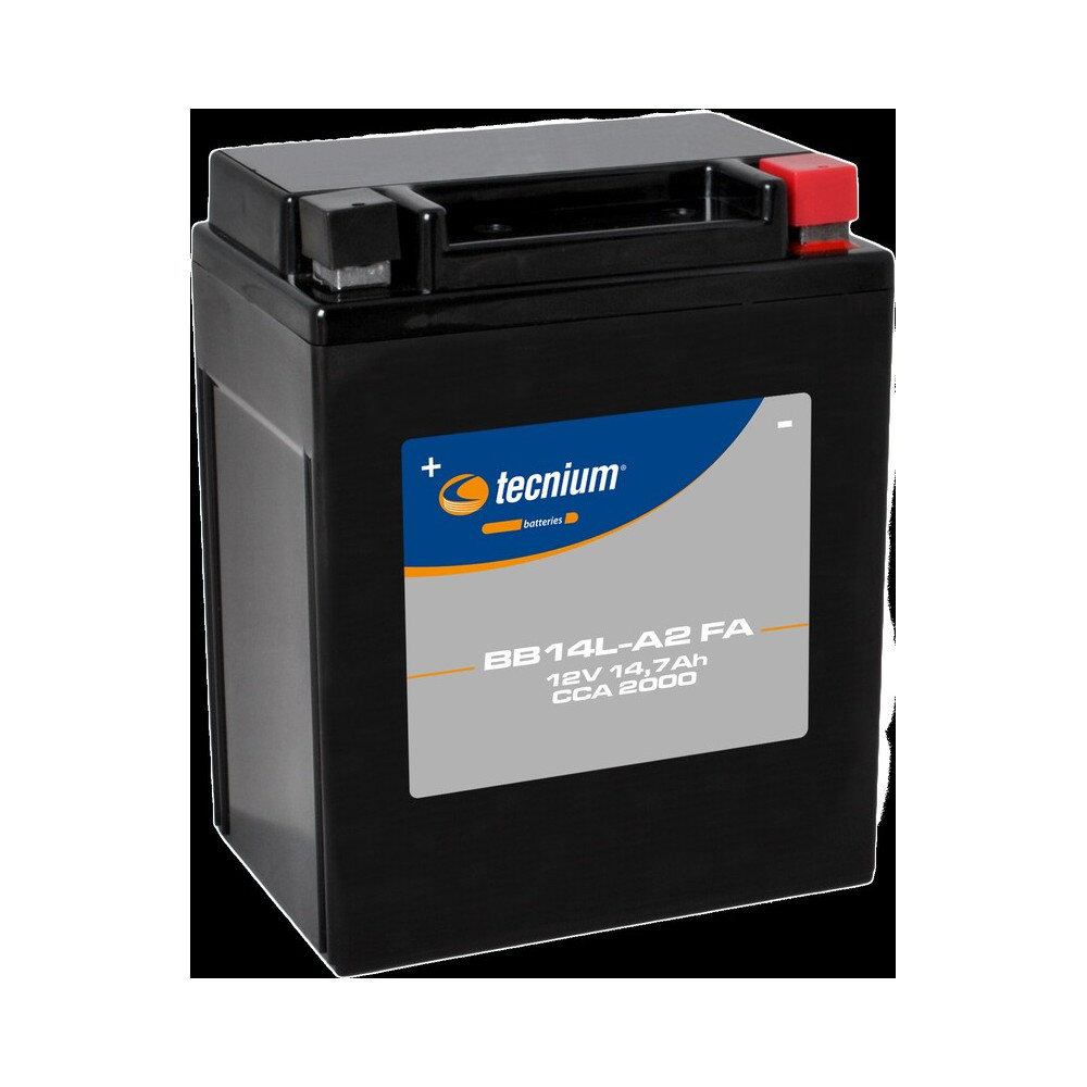 Batterie TECNIUM sans entretien activé usine - BB14L-A2