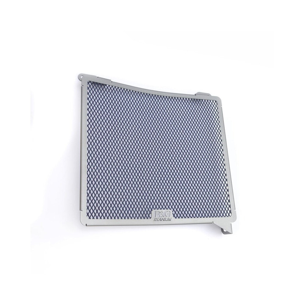 Protection de radiateur R&G RACING - titane Aprilia Tuono 660
