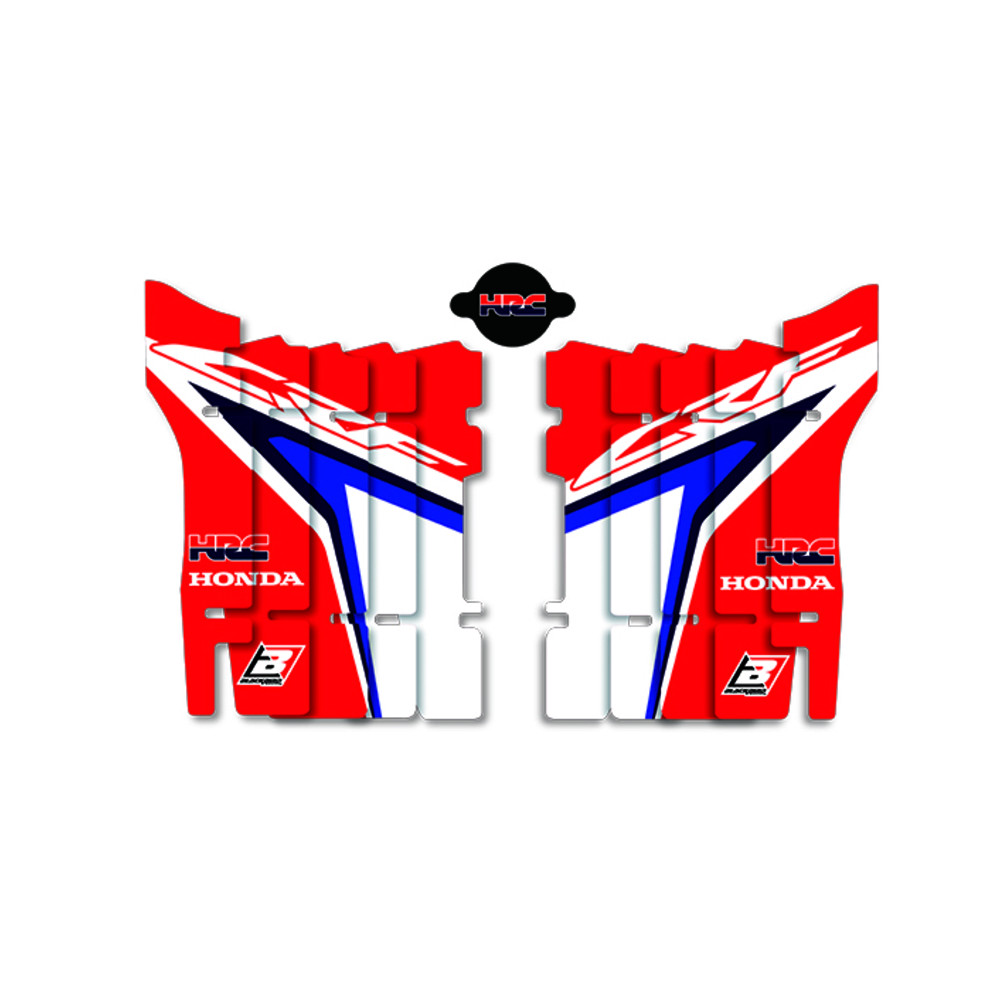 Kit déco de cache radiateur BLACKBIRD Replica Team HRC - Honda CRF250