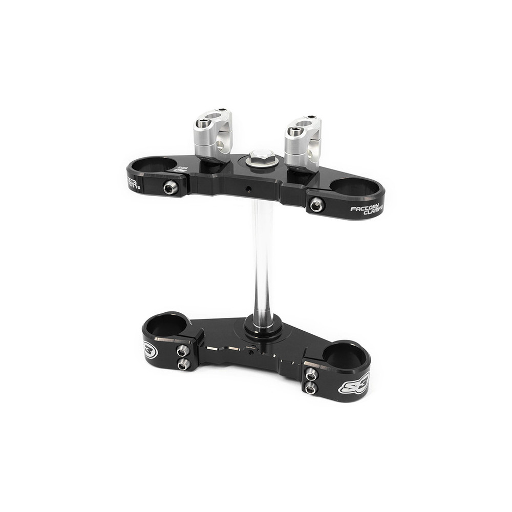 Té de fourche complet S3 Ø39mm noir Beta Evo fourche Tech