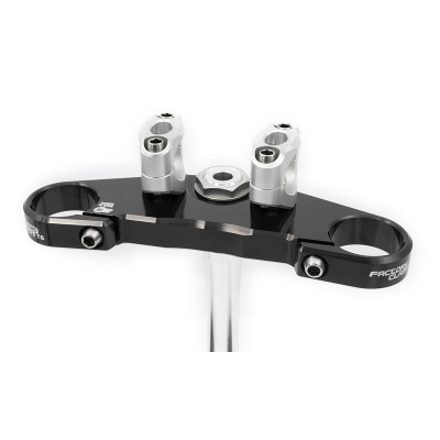 Té de fourche complet S3 Ø39mm noir Montesa 4RT fourche Showa/Tech