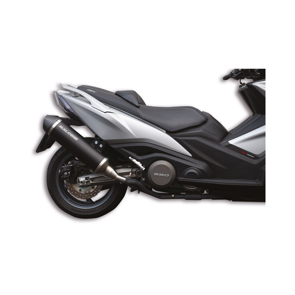 Silencieux MALOSSI Wild Lion alu/carbone - Kymco Xciting 400