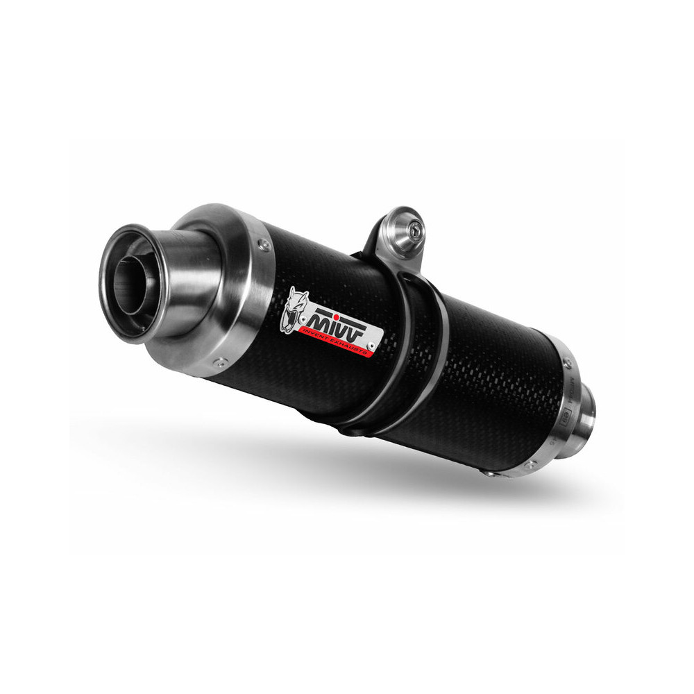 Silencieux MIVV GP Carbone casquette inox Honda CB500F