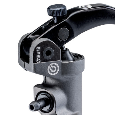 Maître-cylindre de frein BREMBO UPGRADE Pr16X18 levier long repliable
